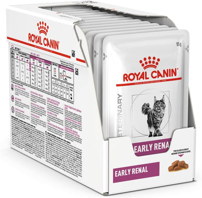Renal Veterinary Health Nutrition Cat Food Wet Chicken 48 X 85G Pouches