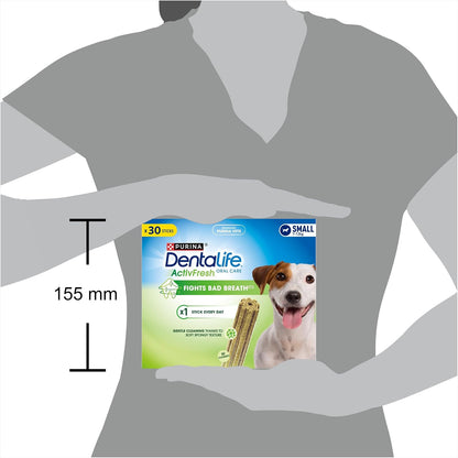 Activfresh Small Dental Chicken Dog Chews 30 Sticks (Pack of 2)