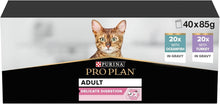 PRO PLAN Delicate Digestion Ocean Fish & Turkey Wet Cat Food 40X85G