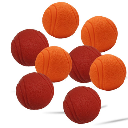 HIGH BOUNCING Indestructible Tough Solid Core Rubber Dog Ball Interactive Toys