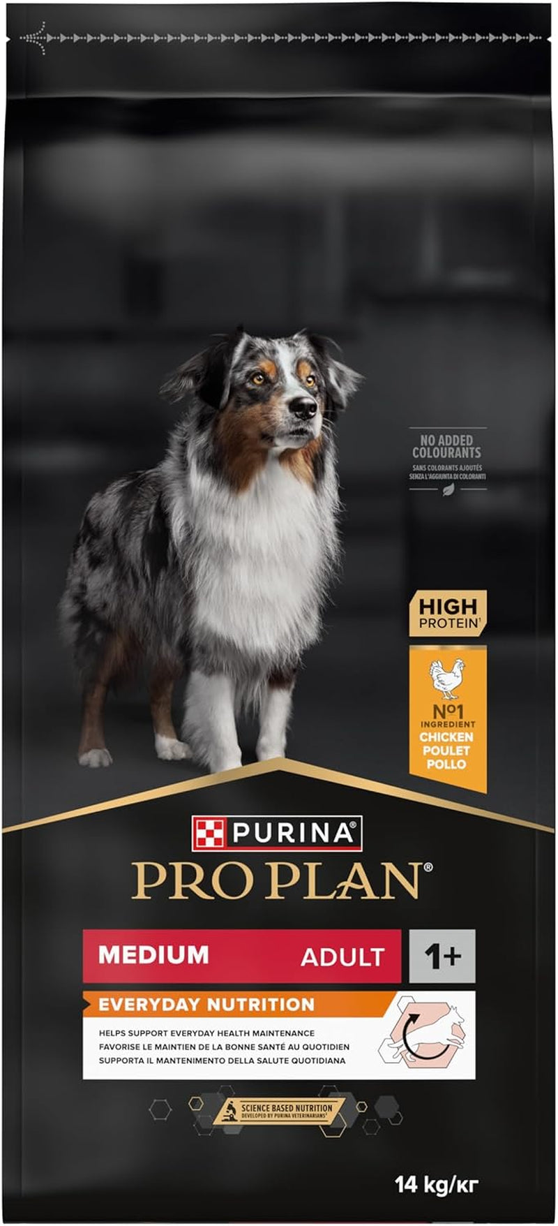 PRO PLAN Medium Adult Everyday Nutrition Chicken Dry Dog Food 14Kg