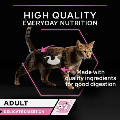 PRO PLAN Delicate Digestion Ocean Fish & Turkey Wet Cat Food 40X85G
