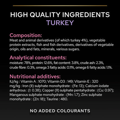 PRO PLAN Delicate Digestion Ocean Fish & Turkey Wet Cat Food 40X85G