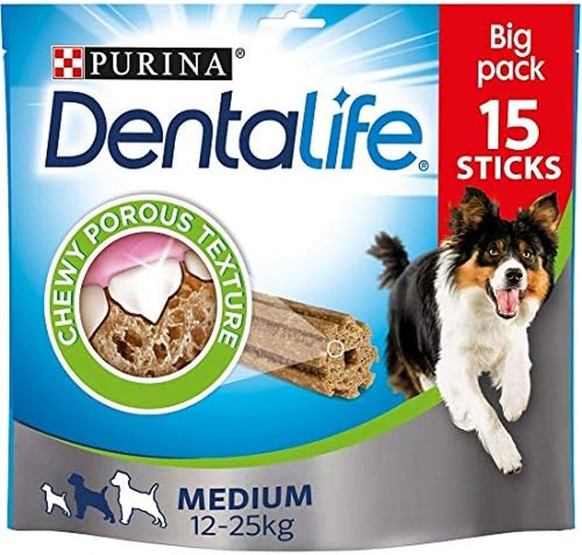 Activfresh Medium Dental Chicken Dog Chews 24 Sticks (Pack of 2)