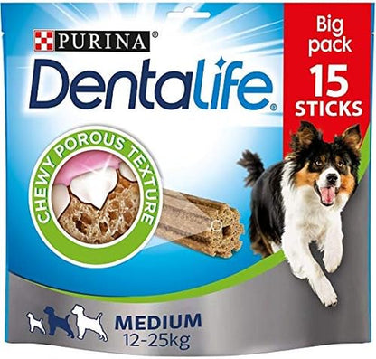 Activfresh Medium Dental Chicken Dog Chews 24 Sticks (Pack of 2)