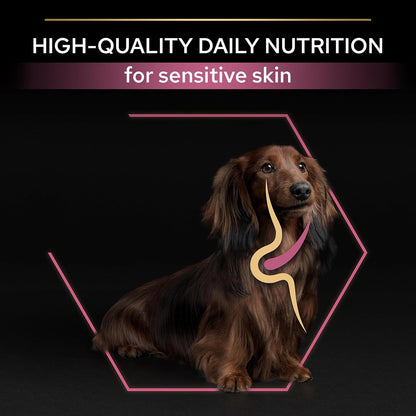 PRO PLAN Small & Mini Adult 1+ Sensitive Skin Salmon Dry Dog Food 3Kg